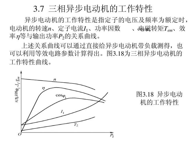 3三相异步电动机的运行特性